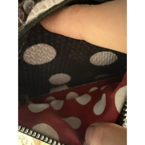 Loungefly Disney Parks Minnie Mouse Sequined Polka Dots Mini Backpack Used main image 10